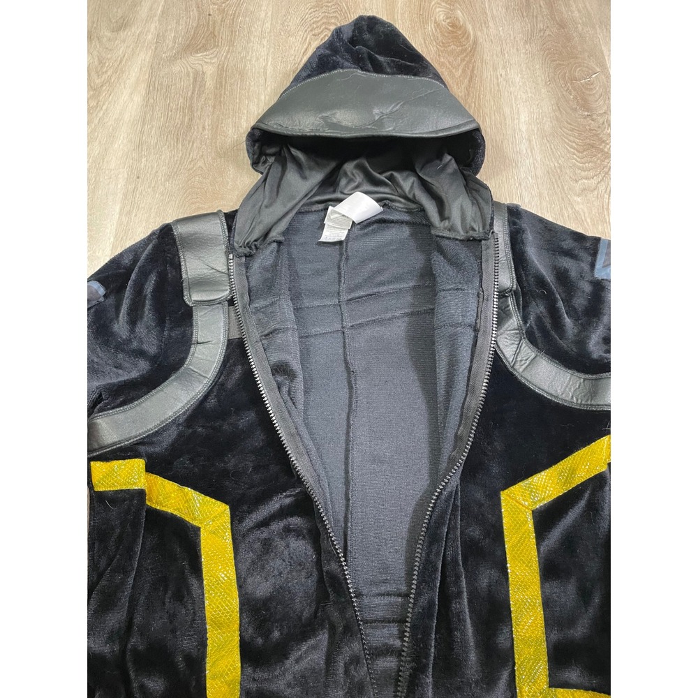 Fortnite Spirit Halloween Adult L/XL Black Jumpsuit Costume Cosplay Gamer - Picture 6 of 11